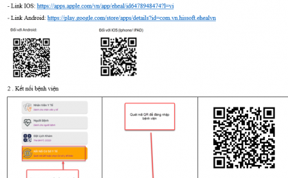 HƯỚNG DẪN CÀI ĐẶT ỨNG DỤNG APP BỆNH NHÂN TẠI BỆNH VIỆN ĐA KHOA THẠCH THẤT